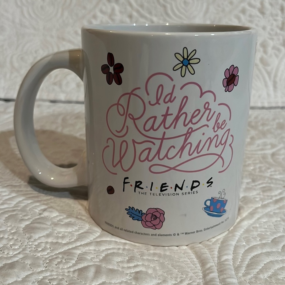 Zak!‎ Mug I’d Rather Be Watching Friends, new